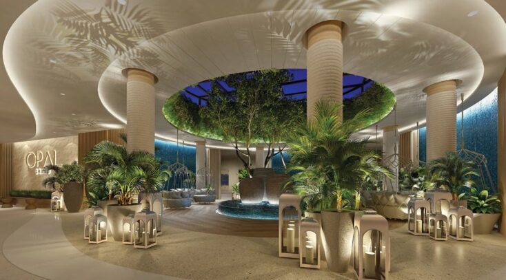 Tropical atrium